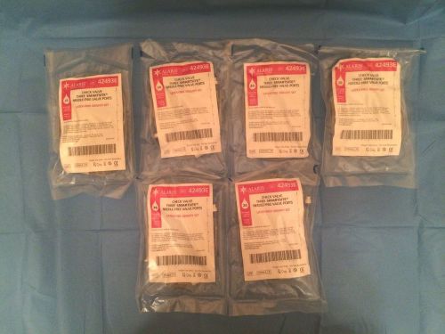 Alaris Check Valve 3 Smartsite Gravity Set REF 42493E (QTY-Lot of 6)