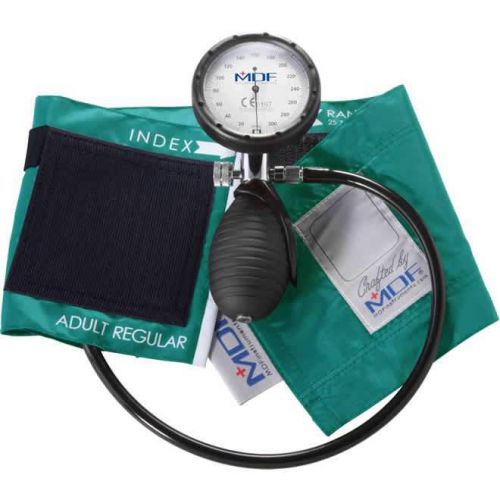 MDF848XP Bravata Palm Aneroid Sphygmomanometer/Teal