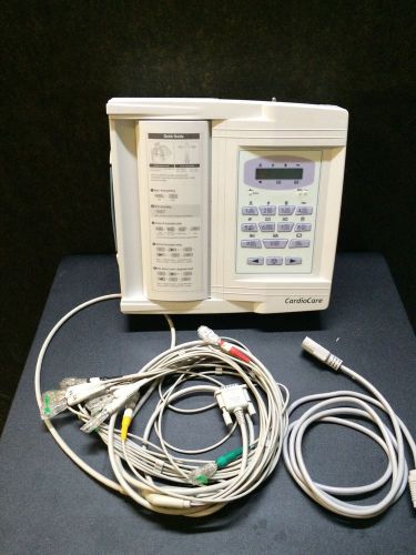 Bionet CardioCare 2000 12 Lead 3-Channel EKG