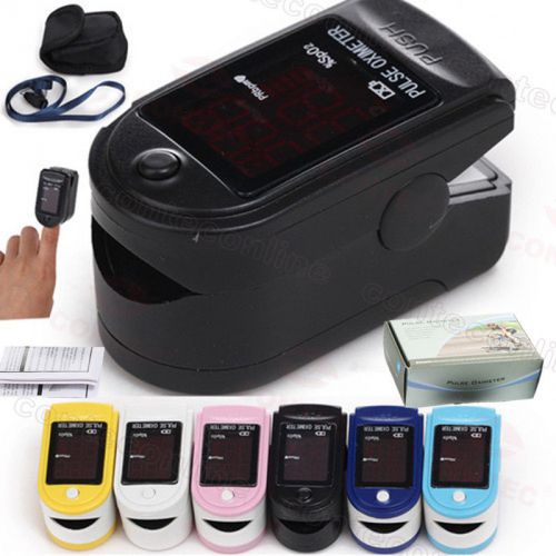 CE&amp;FDA Pulse Finger Oximeter Blood Oxygen SPO2 Monitor, with case, CMS50DL