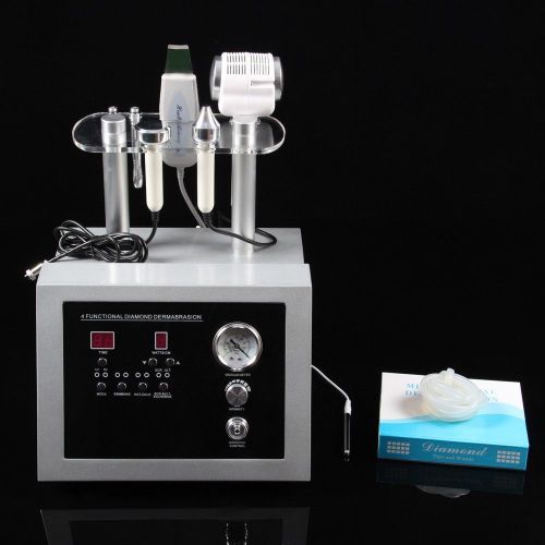 4-1 MICRODERMABRASION DERMABRASION PEELING SKIN SCRUBBER PHOTON ULTRASOUND CARE