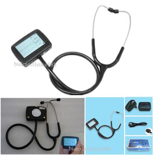 Multi-Function Electronic Visual Stethoscope+SpO2+ECG