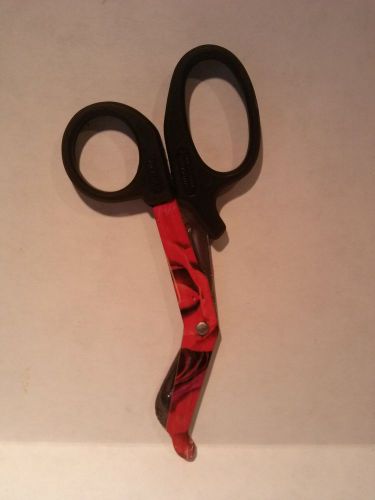 NEW Professional 7.5&#034; Utility Scissors Flower Rose Design EMT  Nurse / Paramedic