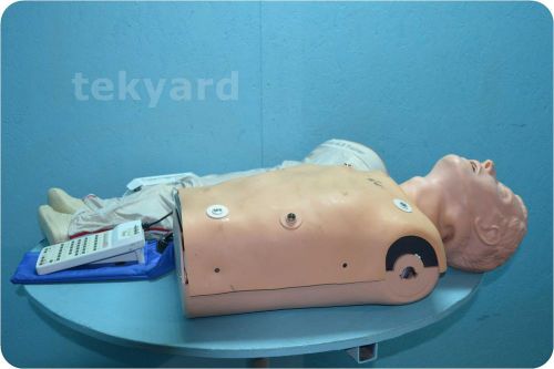 LAERDAL MEDICAL HEARTSIM 2000 ECG SEQUENCE MODULE WITH MANIKIN *