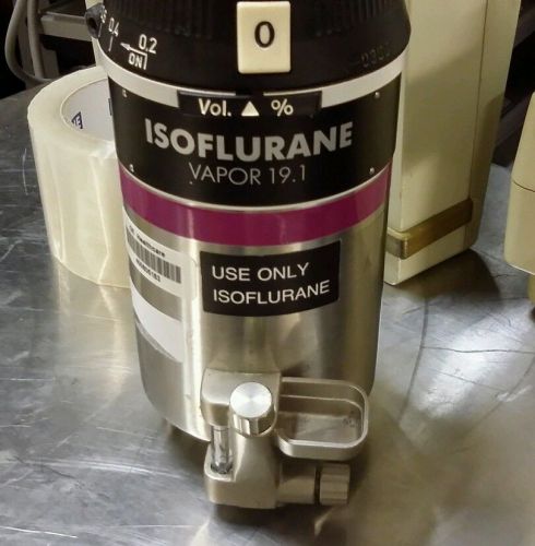 Vapor 19.1 Anesthesia Isoflurane Vap   as pictured working