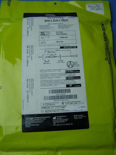 1-Boston Scientific Balloon Cath 4mmx2cmx135cm Ref# 10-552