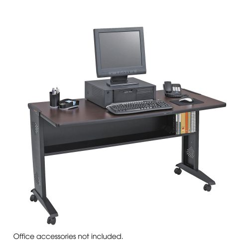 54&#034;W Reversible Top Mobile Desk