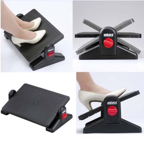 New Aidata Angle Adjustable Ergonomic Footrest Foot Comfort Stool Office/Home