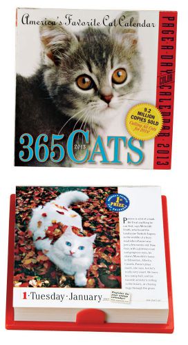 Miles kimball dog or cat page a day calendar, multi  for sale