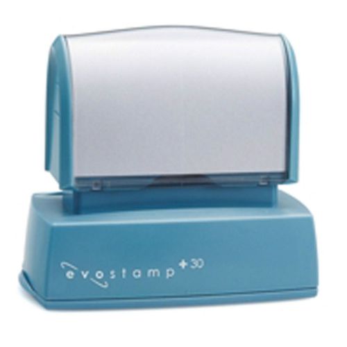 EVOSTAMP PLUS 30 Custom 4 Lne Pre-inked Rubber Stamp