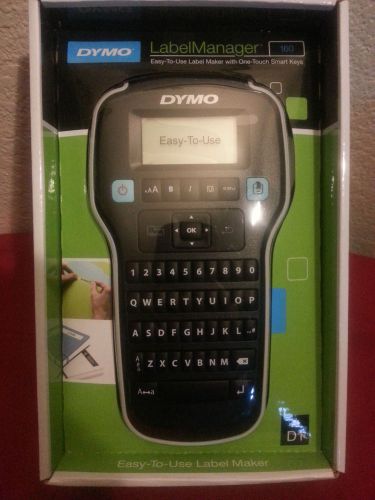 DYMO LabelManager 160P, 2 Lines, 6-3/10w x 6-1/10d x 2-1/2h - DYM1790415