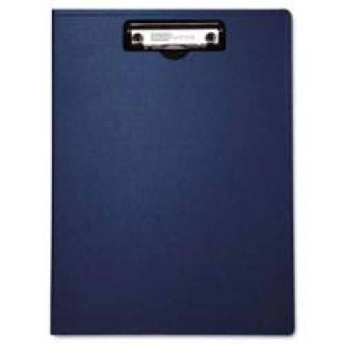 Portfolio Clipboard With Low-Profile Clip 1/2&#039;&#039; Capacity 8 1/2 x 11 Blue