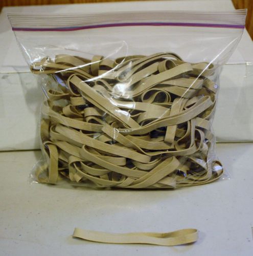 KEENER RUBBER COMPANY SIZE 64  3-1/2&#034; X 1/4&#034;  RUBBER BANDS 100 PLUS BANDS ! !