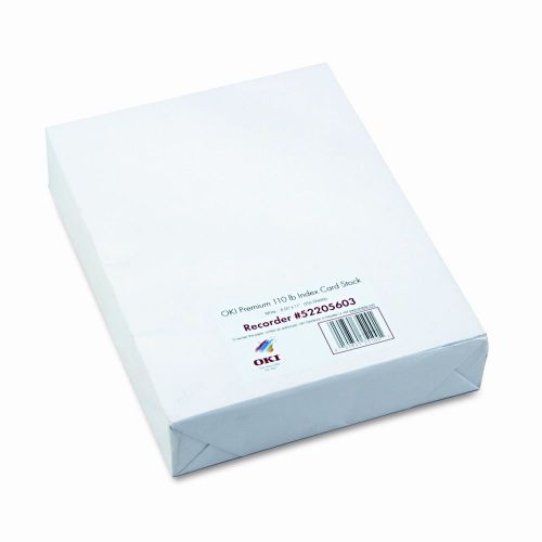 Oki premium card stock, 250 sheets/box for sale