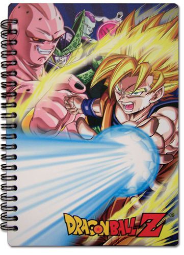 Ss goku vs. villains dragon ball z notebook anime paper pad ~8x5.5x0.25 inches for sale