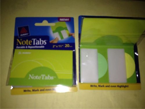 AVERY Note Tabs #16386 pack of 20   Sealed NIP READ