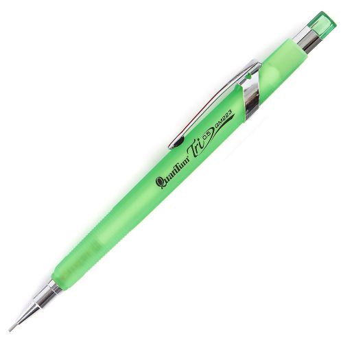 Automatic clutch / mechanical pencil 0.5 mm quantum tri neon qm-223 - green for sale