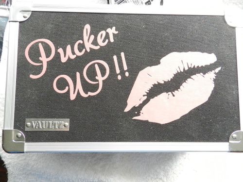 LOCK BOX &#034;PUCKER UP&#034; by VAULTZ 8&#034; LONG  X 2&#039;&#039; WIDE X 5&#039;&#039; TALL NWT  SHIPS FREE