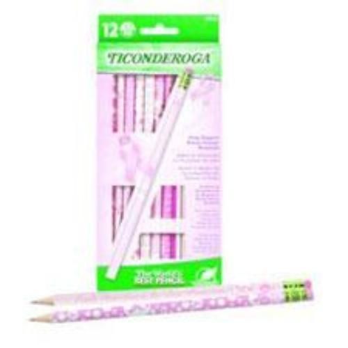 Dixon Ticonderoga Breast Cancer Awareness Pencils 12 Count