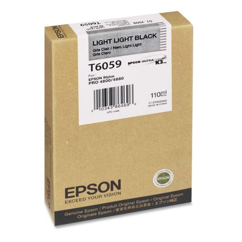 Epson Light Light Black Ink Cartridge Light Light Black Inkjet 1 Each