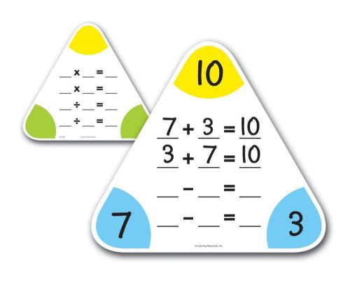 Maths learning resources teaching boards student kids write wipe family skills for sale