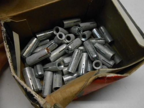 NOS RAWL 6304 1/4&#034; STEEL DROP IN INTERNAL PLUG (LOT OF 47)   -20F4