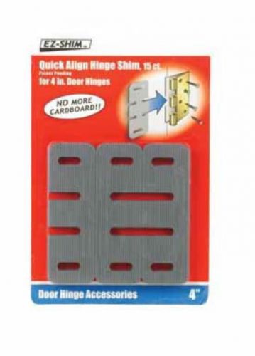 New ez hinge shim 4&#034; gray [misc.] for sale