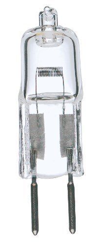 Satco s3120 20 watt 320 lumens t3 halogen g4 base 12 volt clear light bulb  dimm for sale