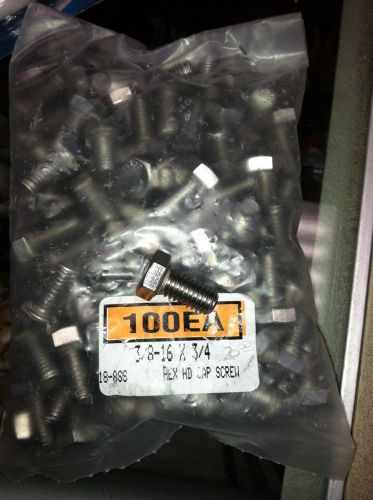 3/8-16 X 3/4 Stainless Bolt 100pcs