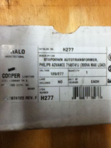 Cooper H277 Stepdown Autotransformer 120/277