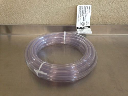 WATTS 443200 CLEAR VINYL TUBING LEAD FREE 5/16&#034; X 3/16&#034; 100 FT. NEW 03041014