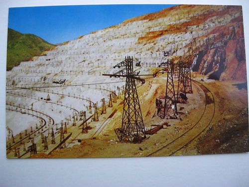 VINTAGE BINGHAM COPPER MINE, UTAH POSTCARD