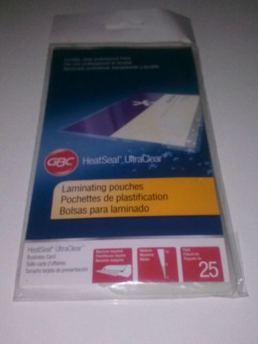 SWINGLINE GBC HeatSeal Laminating Pouches - 5 mil - 2-3/16 x 3-11/16 -