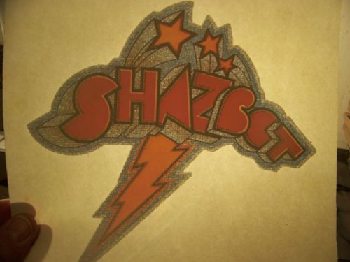 &#034;SHAZBOT&#034; From Mork Robin Williams Transfer Iron-on heat transfer only