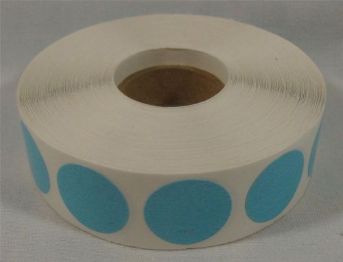 1000 blue self-adhesive price labels 3/4&#034; stickers/ tags retail store supplies for sale