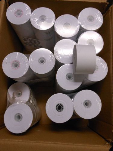 Box of 69 Rolls - 44MM 1 3/4&#034; Cash Register Receipt Paper Tape Rolls