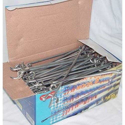 4&#034; PEGBOARD HOOKS HEAVY DUTY 100 PIECES CHIH0370