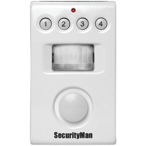 Security man indoor motion detection alarm system with solar panel for sale