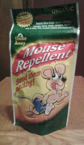 New 9 PACKS of SHAKE-AWAY 4152424 MOUSE REPELLENT PACKS