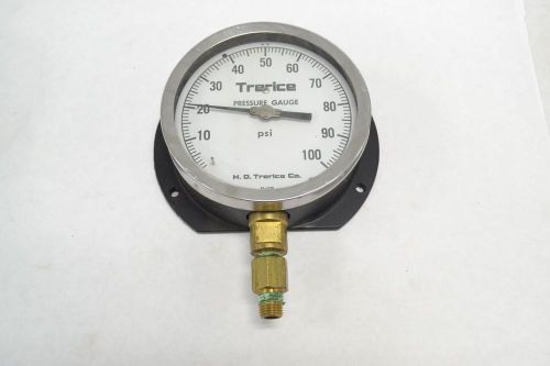 Trerice 52-2199 pressure 0-100psi 5 in 1/4 in gauge b266194 for sale
