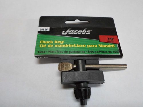 Jacobs chuck key 3/8&#034; drill     15/64&#034; pilot  Jacobs #30825