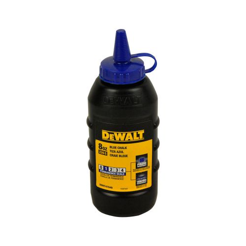 DeWALT DWHT47049 8 Ounce High Grade Chalk Line Reel, Blue Chalk