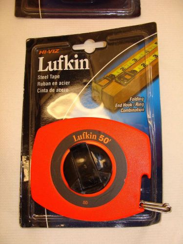 LUFKIN 50&#039; STEEL MEASURING TAPE