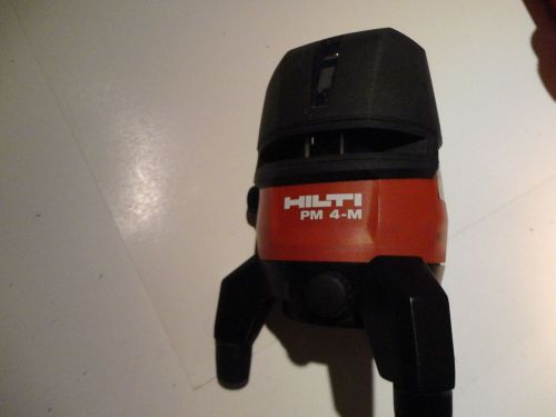 MINT CONDITION  HILTI PM 4-M MULTI LINE LASER  FREE US SHIPPING