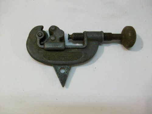 Vintage ridgid pipe cutters no. 000 with reamer cuts 1/8&#034; to 1&#034;  ridge tool co. for sale