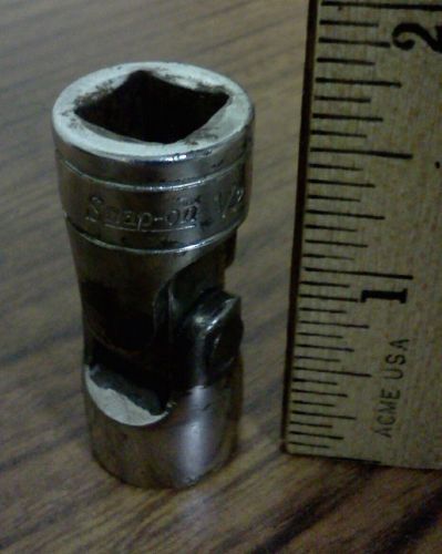 Snap-on swivel head socket, 3/8&#034; drive, 1/2&#034; 6 point socket, made in USA