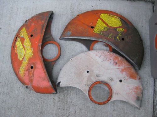 Lot of 3 STIHL Concrete Saw 14&#034; 350mm Blade Guards TS420 TS700