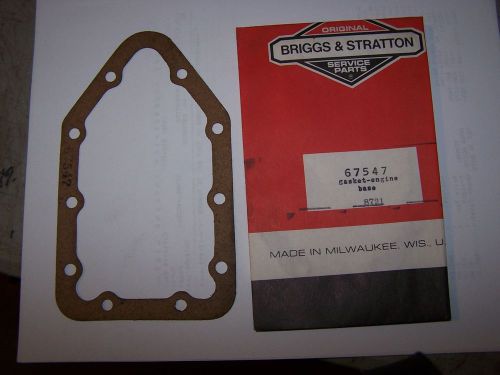 Antique briggs and Stratton WMB oil pan gasket #67547