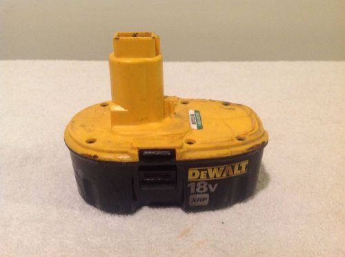 Dewalt 18 Volt batteries XR (1) no reserve