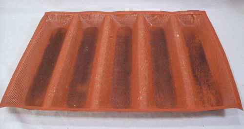 Subway Sil-Form Sub Roll Pan Makes 12” long 3” Wide SKU #23 Damaged